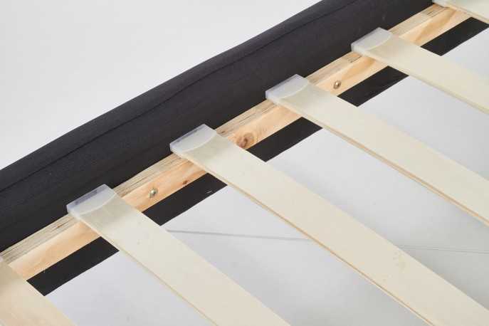 AIDA - 140CM MÖRKGRÅ SÄNGRAM