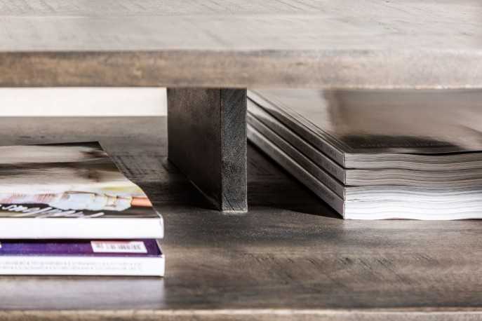 JOLINE - 100CM SOFFBORD I GRÅ MANGOTRÄ