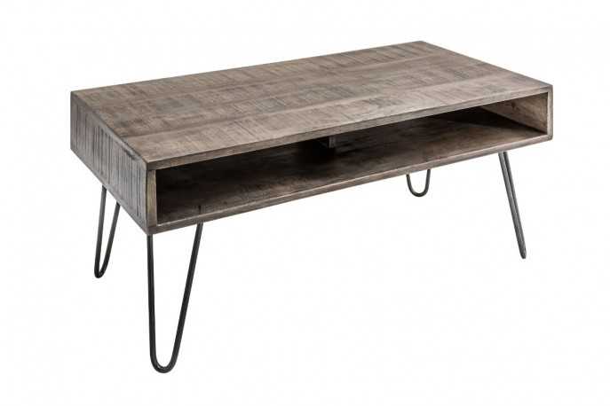 JOLINE - 100CM SOFFBORD I GRÅ MANGOTRÄ