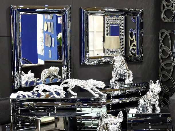 LINDY - 80X100CM SPEGEL I GRAFIT