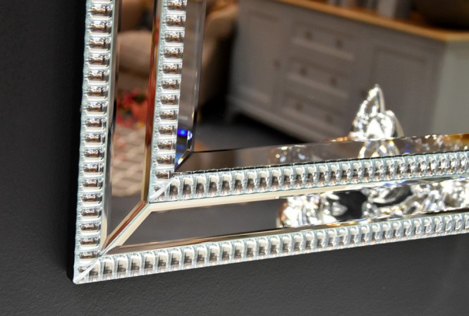 AXIA - 75X115CM SILVERSPEGEL M. KRISTALLSTENAR 2