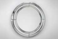LEMONI - 80X80CM RUND SILVERSPEGEL