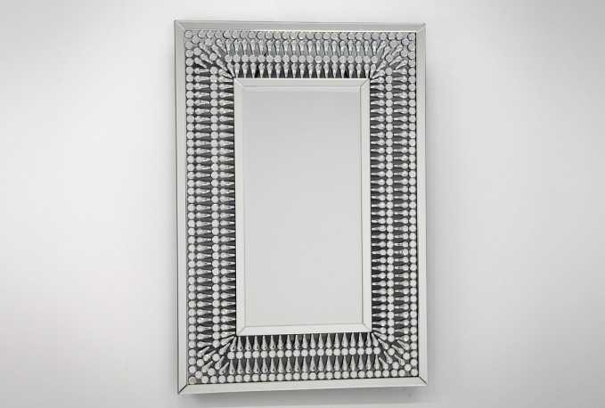 MYHRE - 80x120CM SPEGEL M. KRISTALLRAM