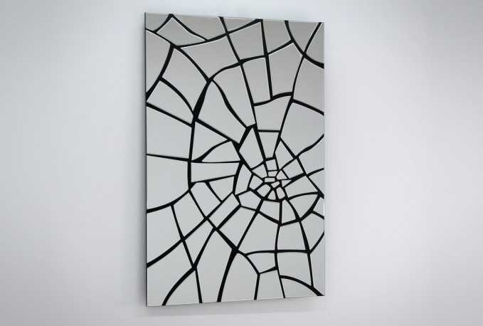 MIVA - 80X120CM SPEGEL M. UNIK STRUKTUR