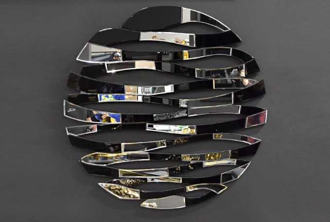 APRILIA - 90X90CM SPEGELDEKORATION
