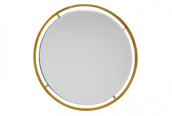 REFFA - 89X89CM GULDSPEGEL I ROSTFRITT STÅL