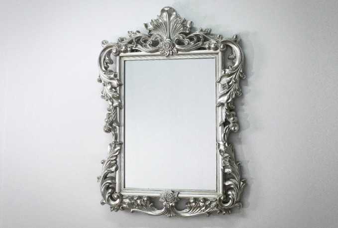MANJA - 79X110CM DEKORATIV SILVER SPEGEL