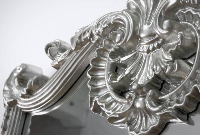 MANJA - 80X140CM DEKORATIV SILVER SPEGEL 2