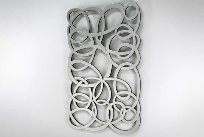 IDA - 90X150CM VISUELL SILVERSPEGEL