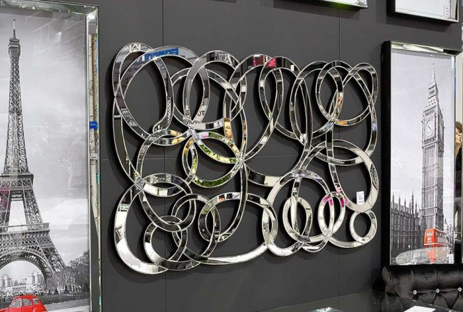 IDA - 90X150CM VISUELL SILVERSPEGEL 2