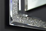 TILDE - 80X120CM SILVERSPEGEL M. KRISTALL RAM