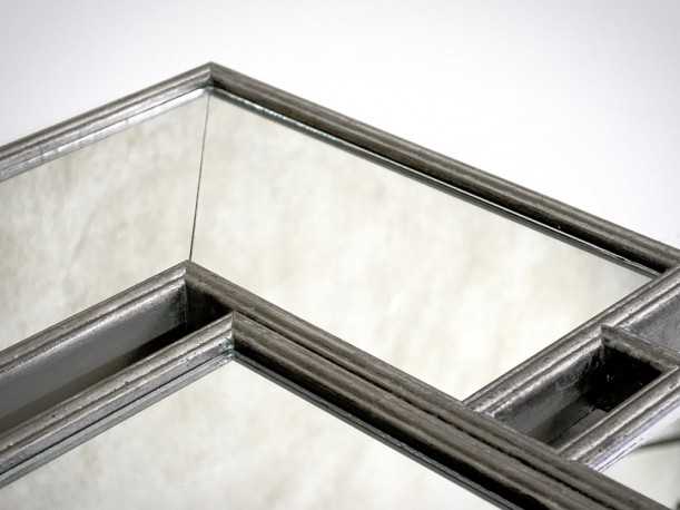 DECORATION MIRROR 90x160cm SILVER