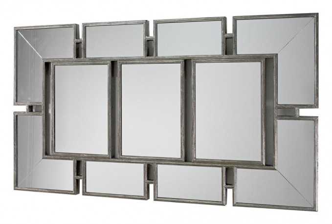 DECORATION MIRROR 90x160cm SILVER