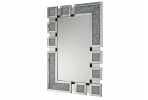 TOLA - 80X120CM SILVERSPEGEL M. GLITTERSTENAR