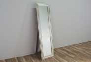 BLENDA - 45X165CM STÅENDE SPEGEL I SILVER