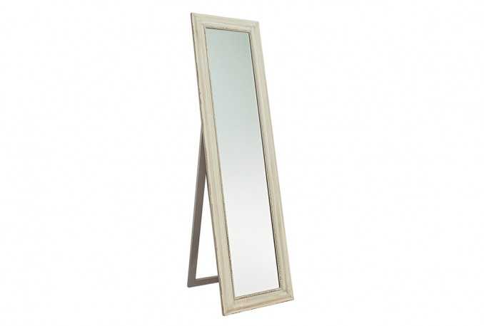 BLENDA - 45X165CM STÅENDE SPEGEL I ANTIKGRÅ