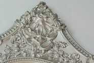 MAKTA - 101X121CM BAROCKINSPIRERAD SPEGEL I SILVER