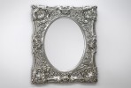 MAKTA - 101X121CM BAROCKINSPIRERAD SPEGEL I SILVER