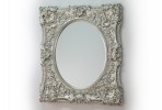 MAKTA - 101X121CM BAROCKINSPIRERAD SPEGEL I SILVER