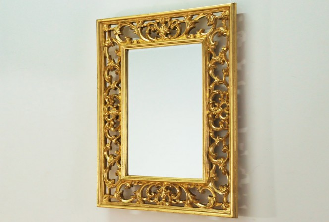 ADAM - 70X90CM DEKORATIV SPEGEL I GULD