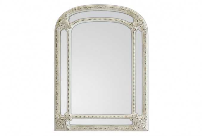 ELIAS - 70X95CM VITMÅLAD SPEGEL