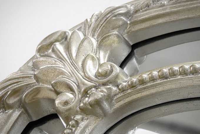 ELIAS - 70X95CM SILVERMÅLAD SPEGEL