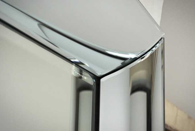 ANGELINA - 90X180CM SPEGEL M. SPEGELRAM I SILVER