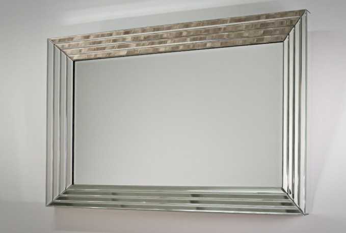 ADOIA - 80X120CM SILVER SPEGEL M. SPEGELRAM