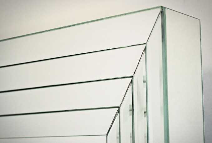 ADOIA - 80X120CM SILVER SPEGEL M. SPEGELRAM