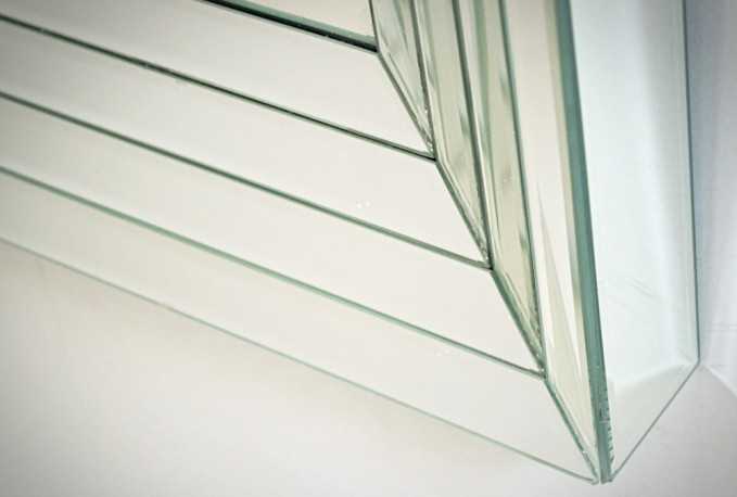 ADOIA - 80X120CM SILVER SPEGEL M. SPEGELRAM