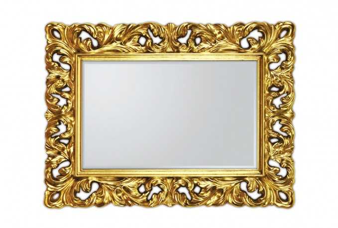 LIGAS - 62X85CM SPEGEL I GULD