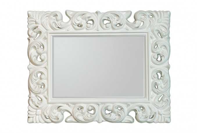 OWANA - 70X90CM VITLACKAD SPEGEL