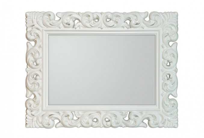 OWANA - 91X121CM VITLACKAD SPEGEL