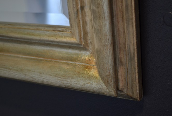 YLWA - 80X120CM ANTIK SILVER SHABBY CHIC SPEGEL 2