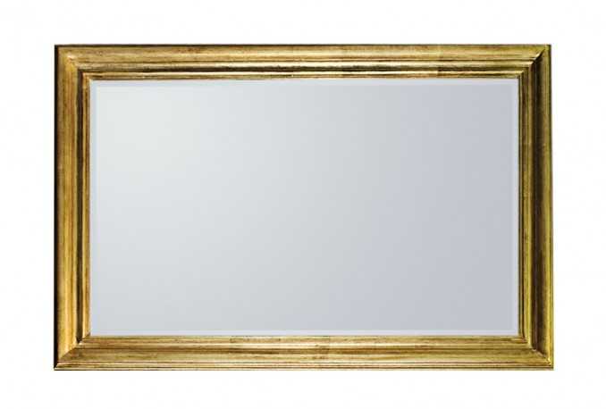 YLWA - 80X120CM ANTIK GULD SHABBY CHIC SPEGEL