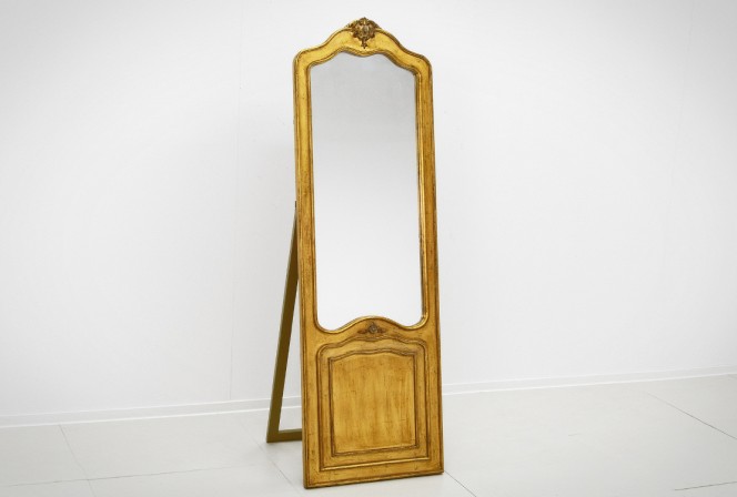 CORNELIES - 55X170CM ANTIK GULD SPEGEL 2