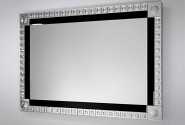 KIDO - 80X120CM SILVER SPEGEL M. GLASRAM