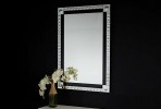 KIDO - 80X120CM SILVER SPEGEL M. GLASRAM