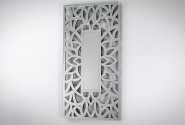 ALVI - 75X150CM SILVER SPEGEL M. MÖNSTER