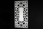 ALVI - 75X150CM SILVER SPEGEL M. MÖNSTER