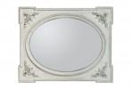 ADORIA - 80X100CM VIT SPEGEL I LANTLIG STIL