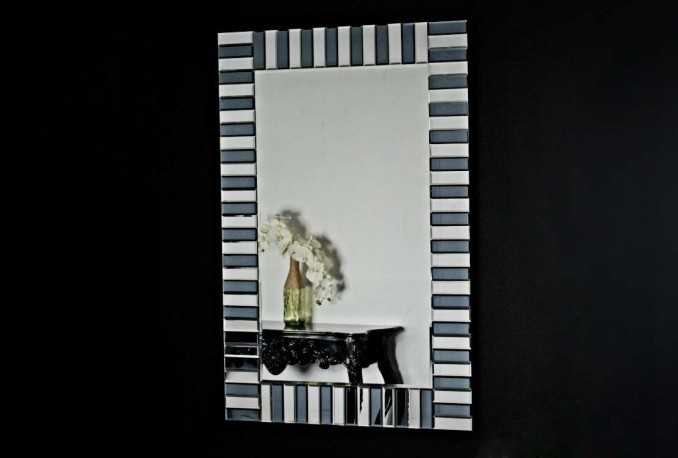 EINA - 80X120CM SPEGEL M. RAM AV SPEGELGLAS