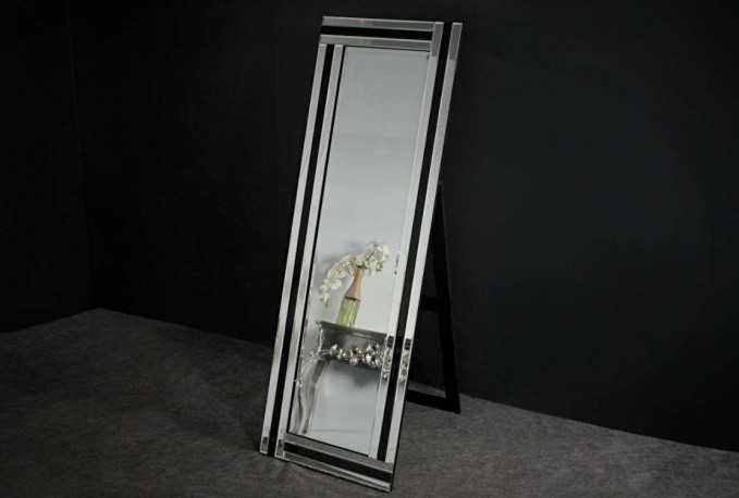 AWINA - 50X150CM STÅENDE SPEGEL I SILVER
