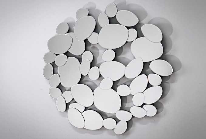 IONA - 90X90CM FLERA SILVER SPEGLAR I ETT