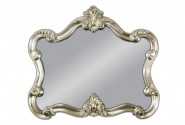 MANJA - 92X109CM OVAL DEKORATIV SILVER SPEGEL