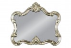 MANJA - 92X109CM OVAL DEKORATIV SILVER SPEGEL