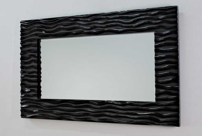 GERDA - 100X160CM SVARTLACKAD SPEGEL