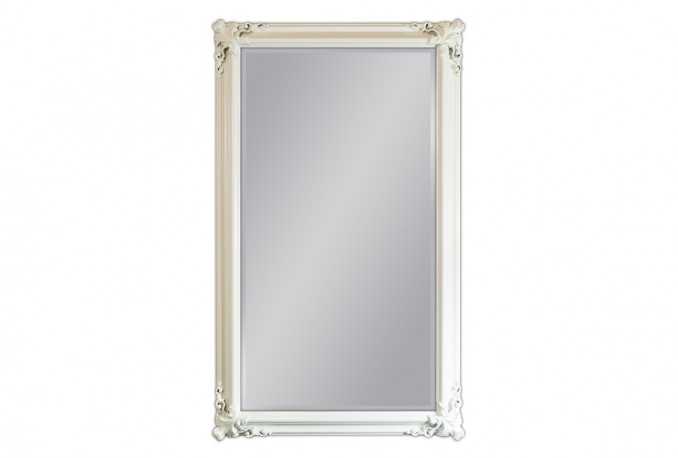 HELMER - 90X150CM BAROCKINSPIRERAD VITLACKAD SPEGEL