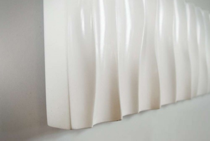 GERDA - 78X98CM VITLACKAD SPEGEL