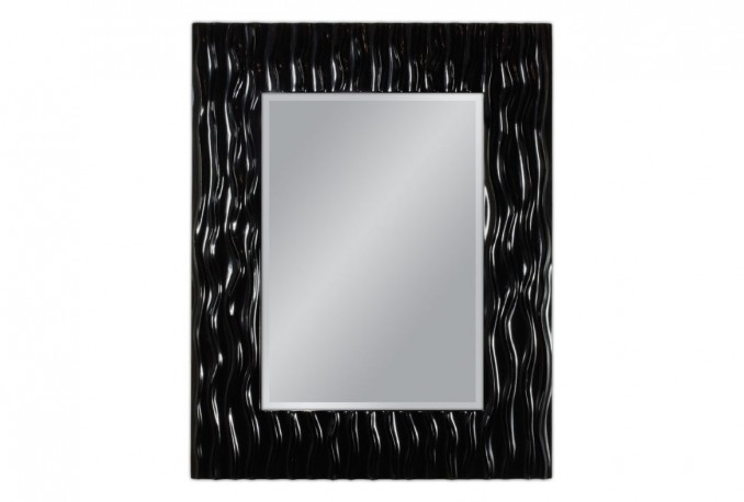 GERDA - 78X98CM SVARTLACKAD SPEGEL